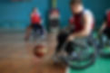 Disabled Athletes Playing Basketball