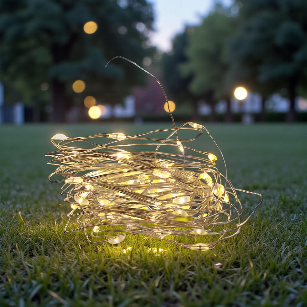 Küçük resim: UpWay 5 Metre Günışığı 50 Led Işık - Pilli Dekoratif Aydınlatma