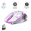 Küçük resim: UpWay TW-Q13 Kablosuz Sessiz RGB LED Işıklı Şarjlı 2400DPI Gaming Mouse Beyaz