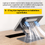 Küçük resim: Upway 360° Dönen Yükseklik Ayarlı Studio Style Alüminyum Laptop ve Tablet Standı