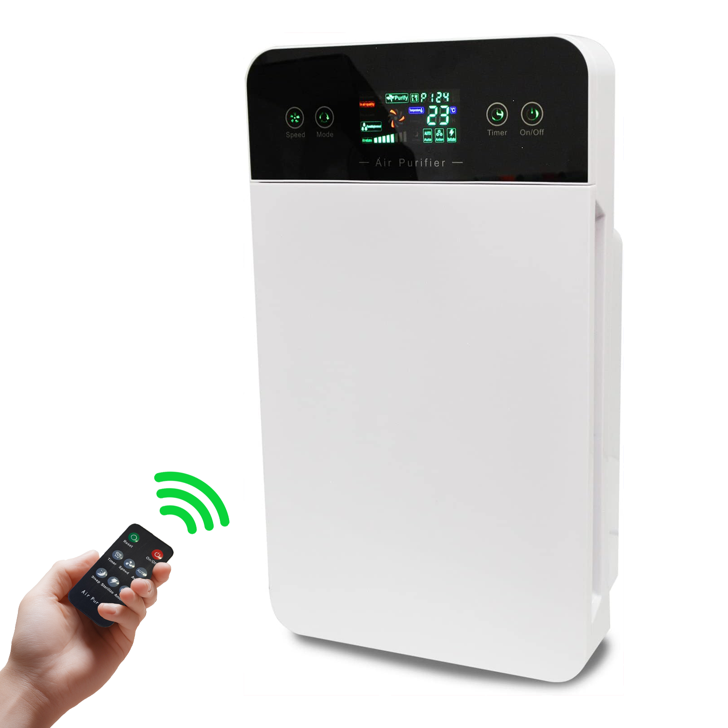 UpWay Hepa Filtreli Sensörlü Anti-Alerjik Duman Bakteri Hava Temizleyici