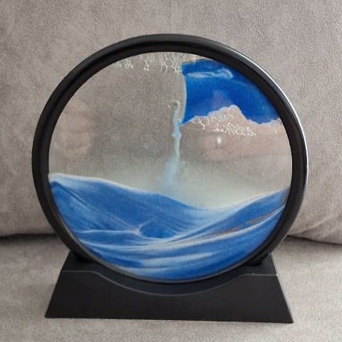 Küçük resim: Upway Sandscape 3D Kum Sanatı Saati – Huzur ve Estetik Bir Arada Hediyelik