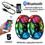Küçük resim: UpWay RGB Şerit Led 5 Metre Silikonlu Kesilebilir Bluetoothlu Kumandalı