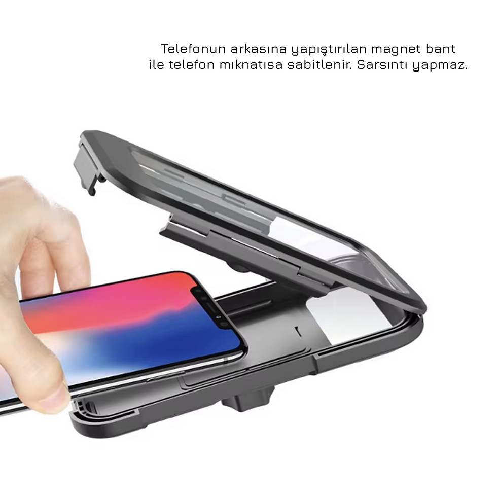 Küçük resim: UpWay Su Geçirmez Dokunmatik Motorsiklet ve Bisiklet Telefon Tutucu Kılıf