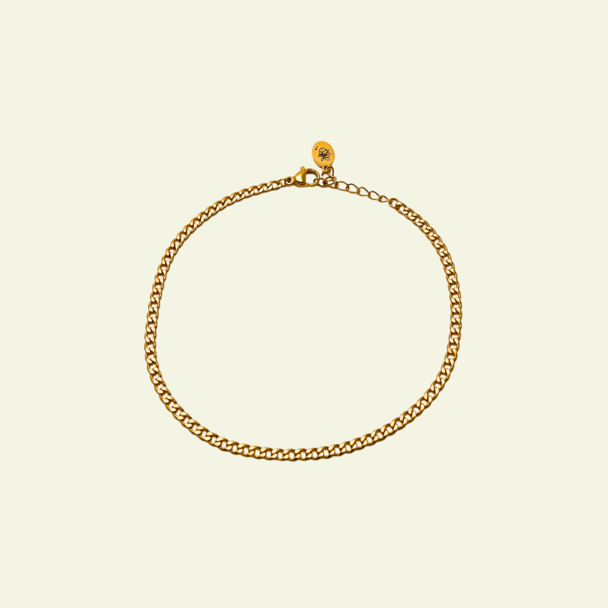 Havana anklet - Gold
