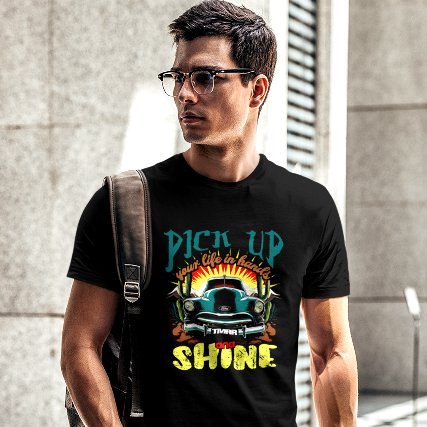 T-shirt Pick up your life