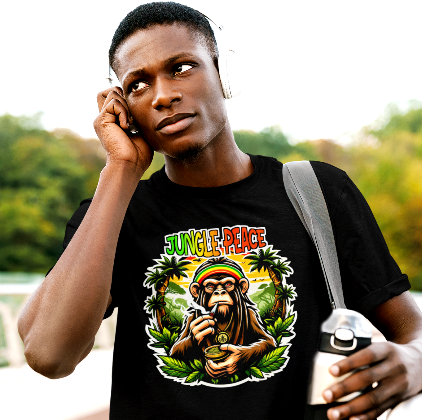 T-shirt Jungle peace