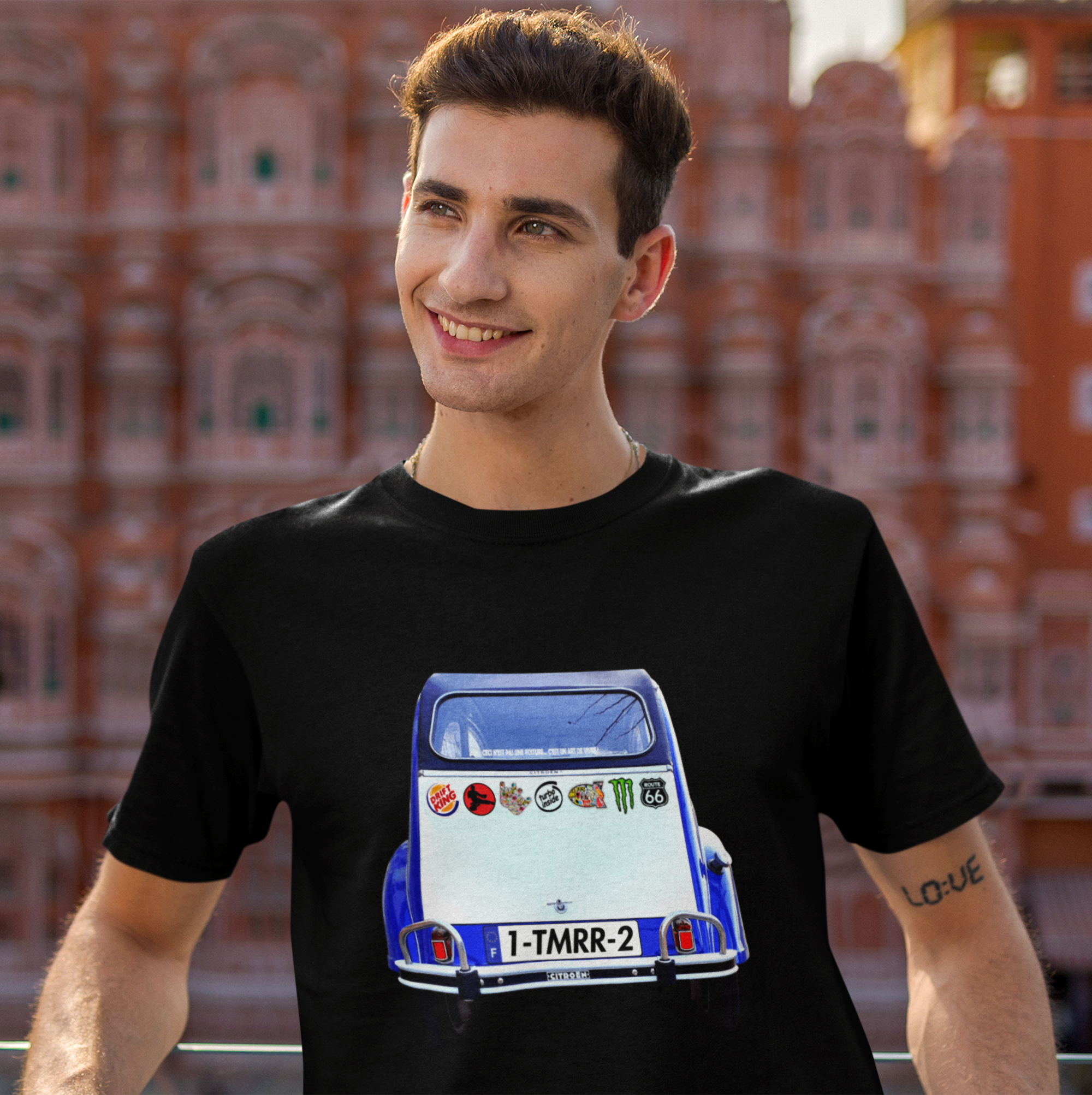 T-shirt Deuche de dos