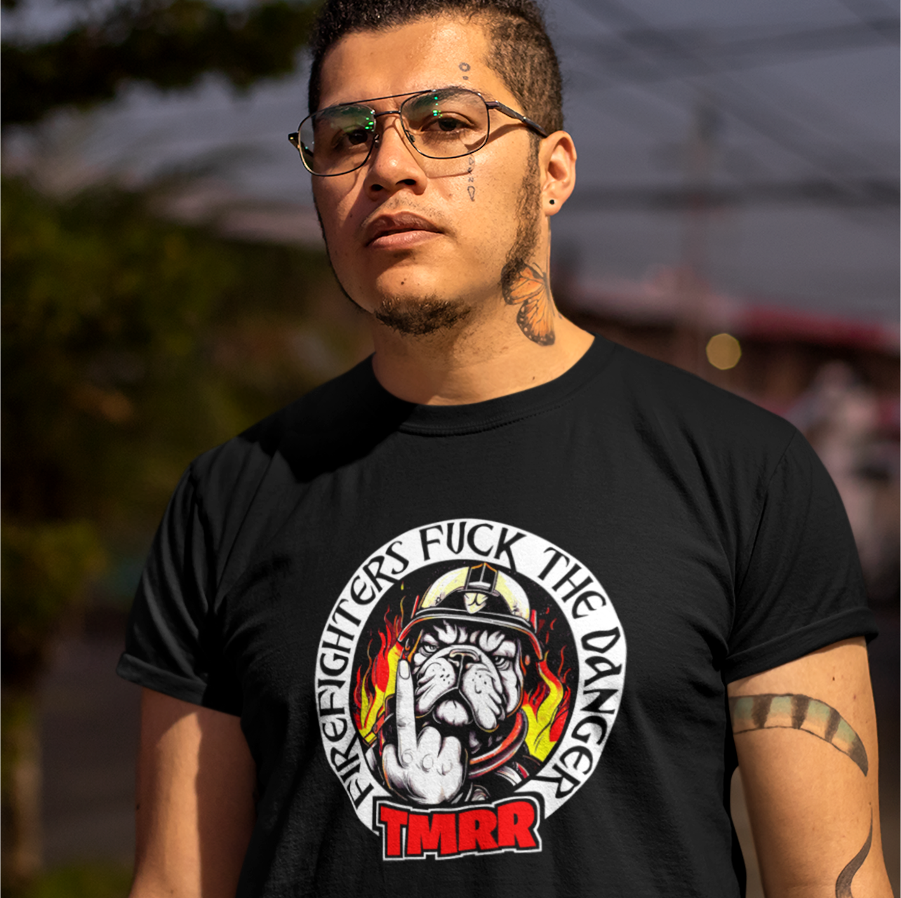 T-shirt Fuck the Danger