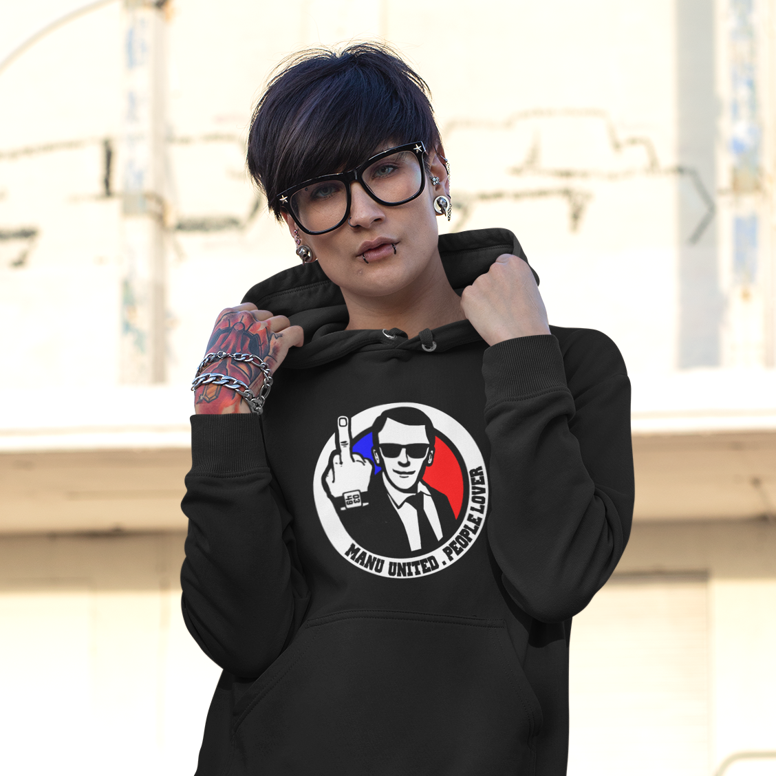 Hoodie Manu People Lover