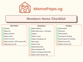Ultimate Newborn Checklist