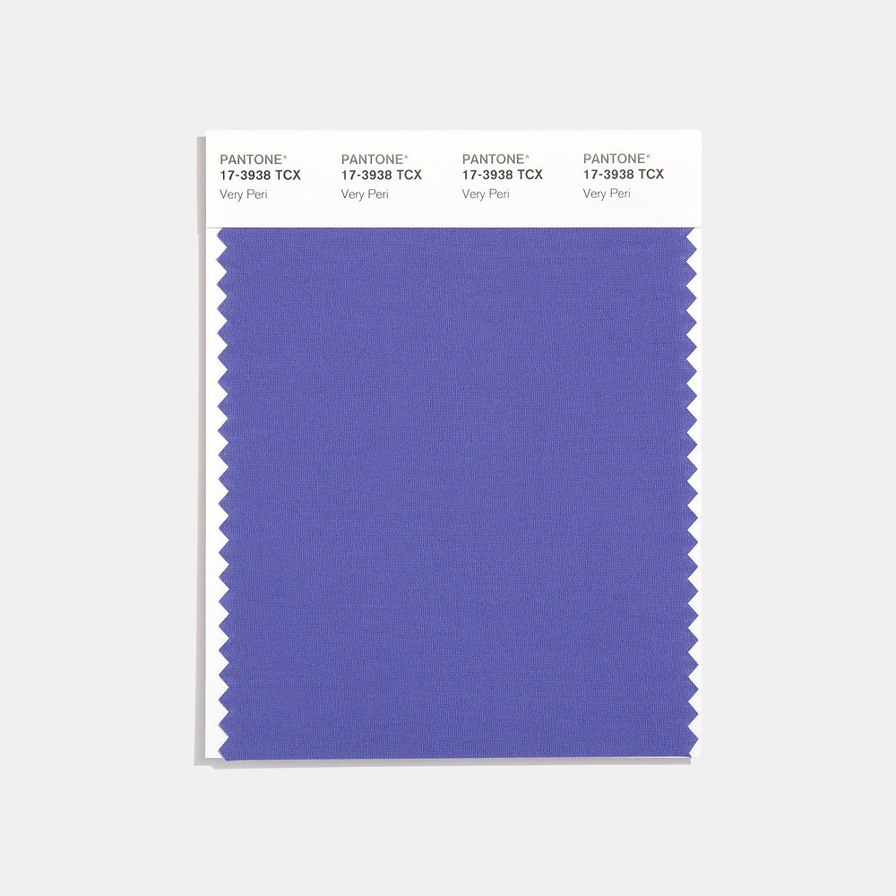 echantillon couleur pantone 2022 very peri