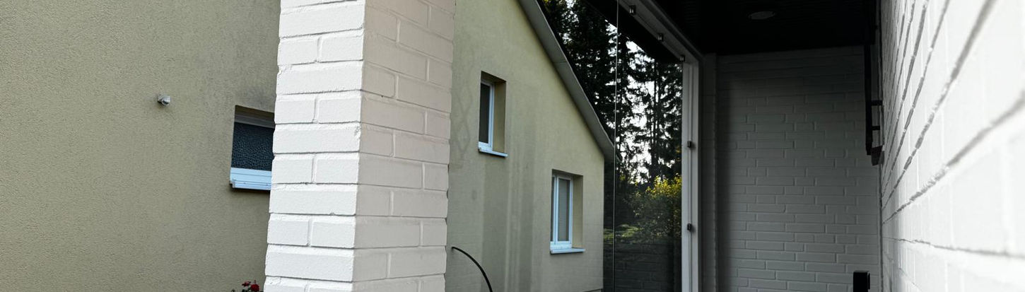 Windfang im Hauseingang