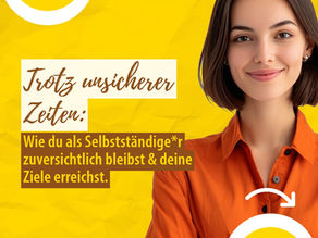 Zuversicht für Selbstständige