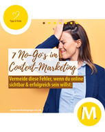 No-Go’s im Content-Marketing