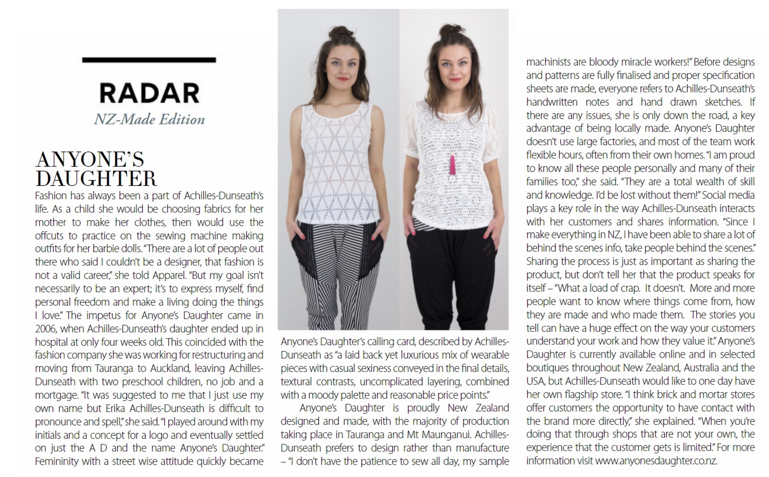 NZ - Apparel Magazine