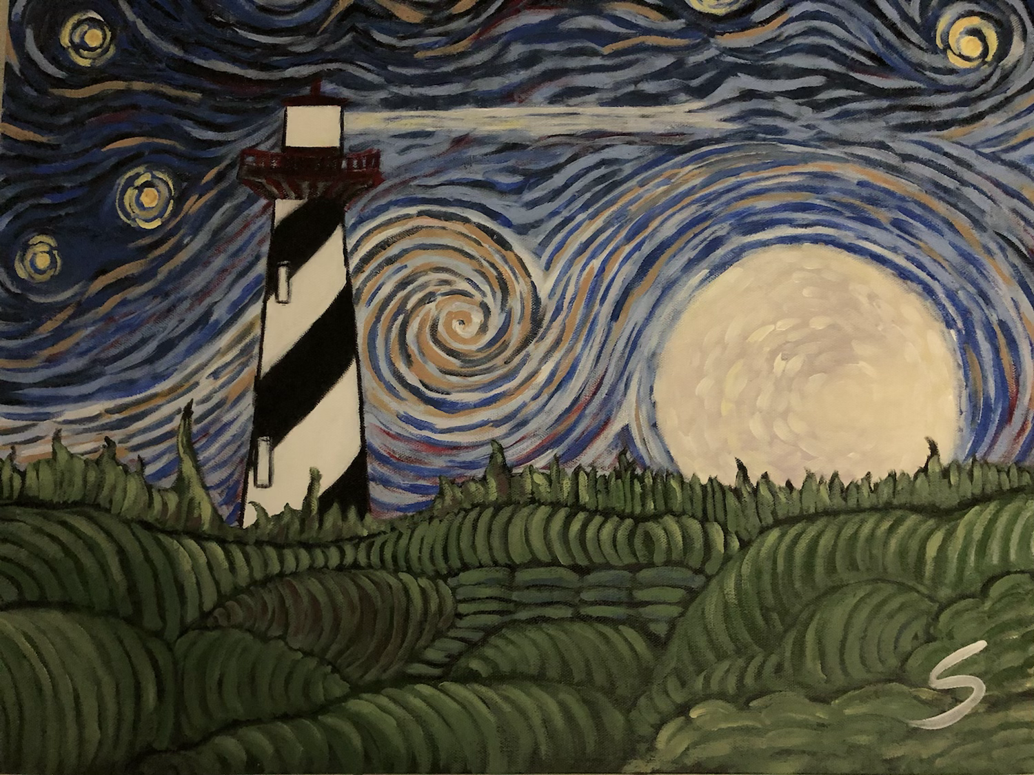 St. Augustine Lighthouse overlooking the Ghost Moon