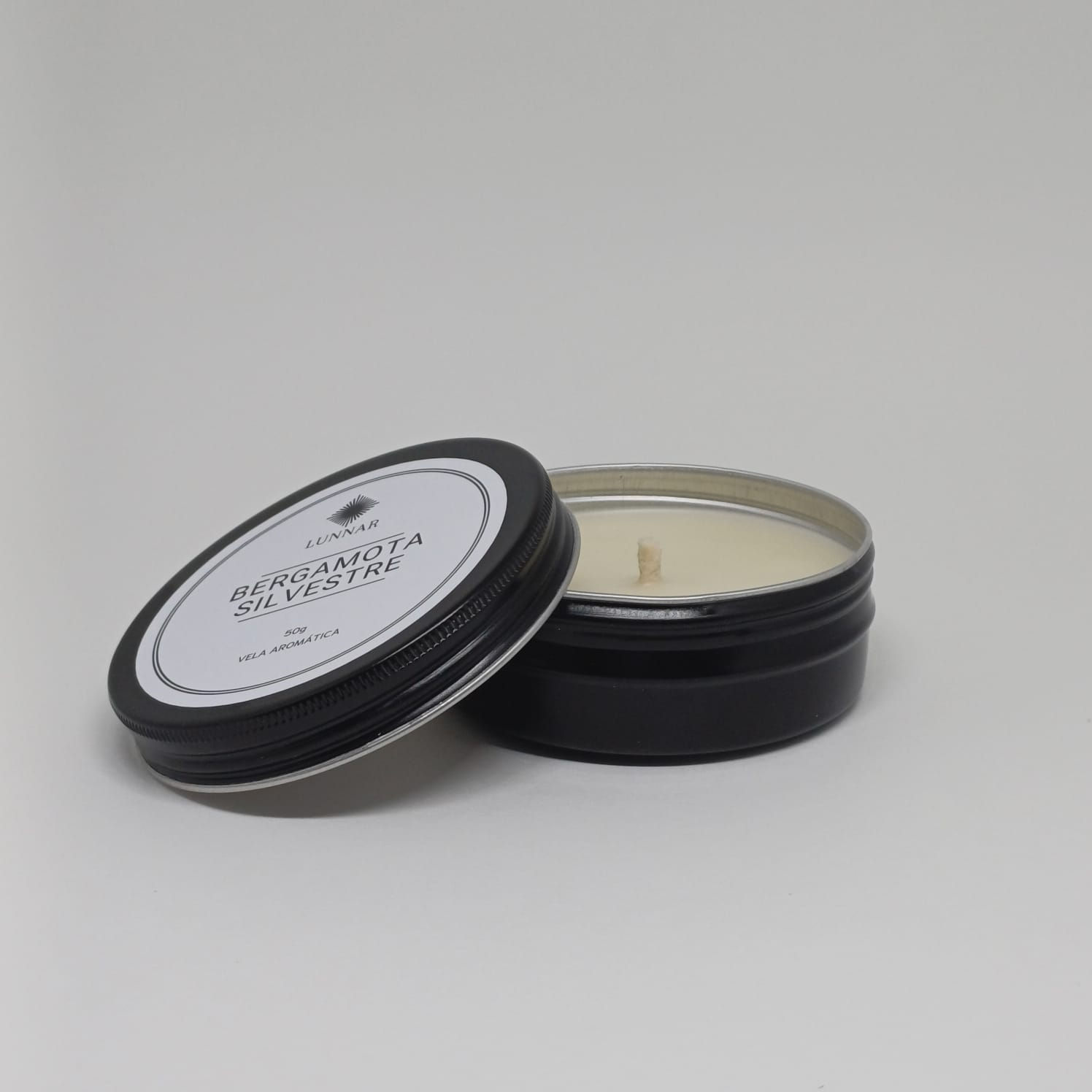 Vela aromática 50g - Bergamota Silvestre