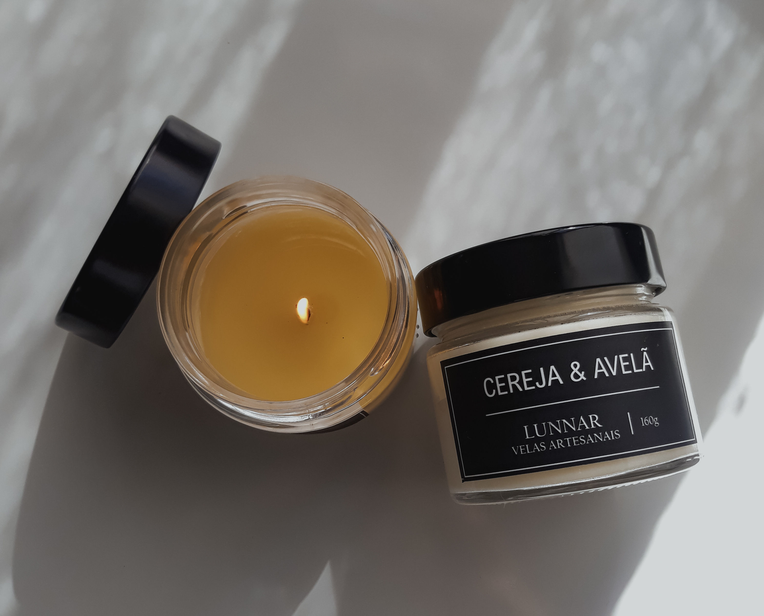 Vela Aromática Cereja & Avelã