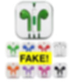 Counterfeit Apple earpods are banned