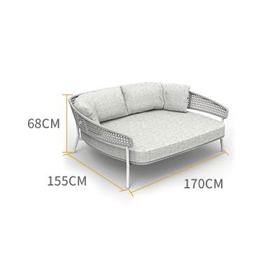 Thumbnail: Tuscany - Round sun bed