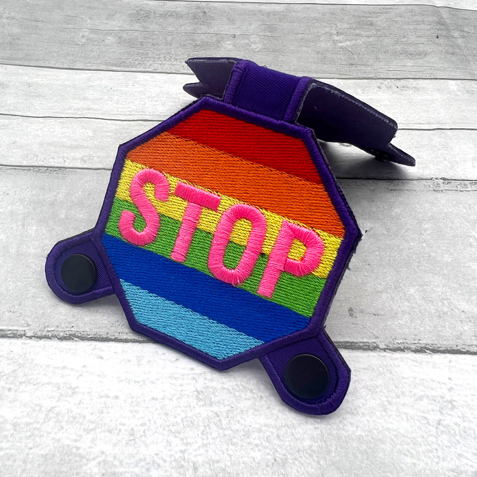 Chest Emblem | Pride Stop Sign