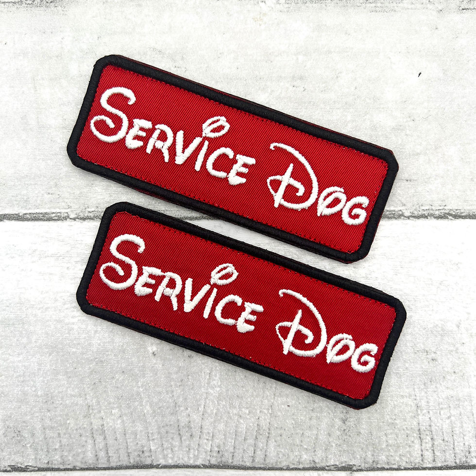 Service Dog Patches Themed
