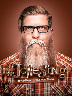 Jones Gingerbread Man shake AD