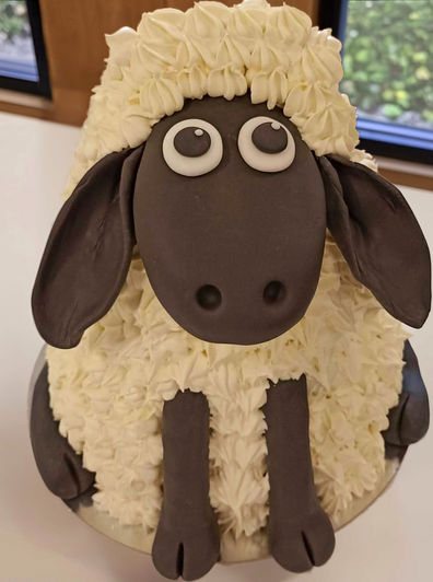 Shaun, a bárány torta