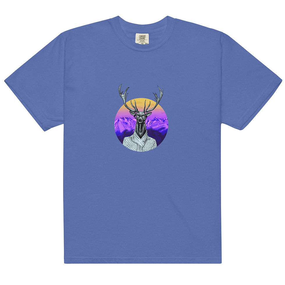 Miniaturbild: Unisex garment-dyed heavyweight t-shirt