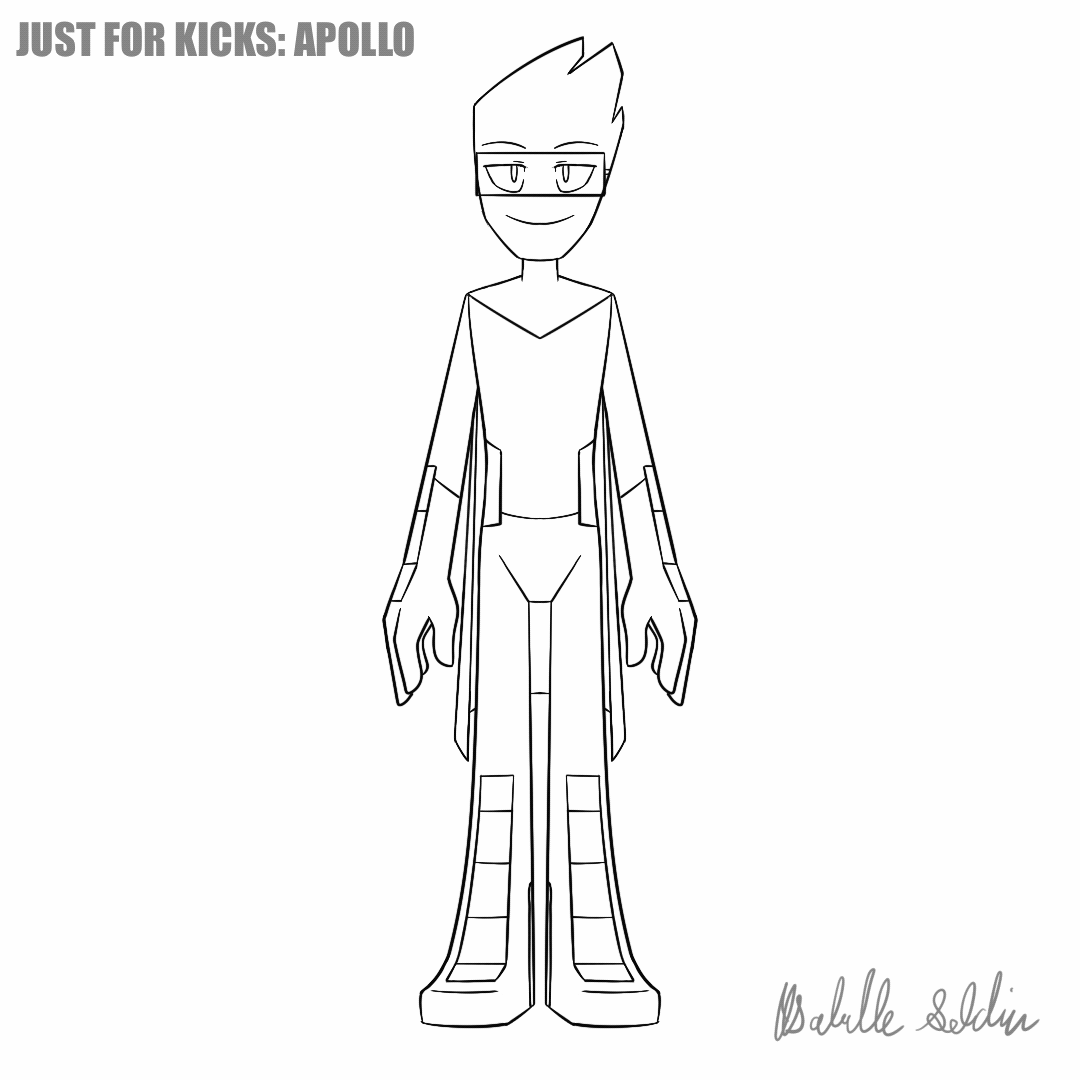 Apollo turn-around in motion.