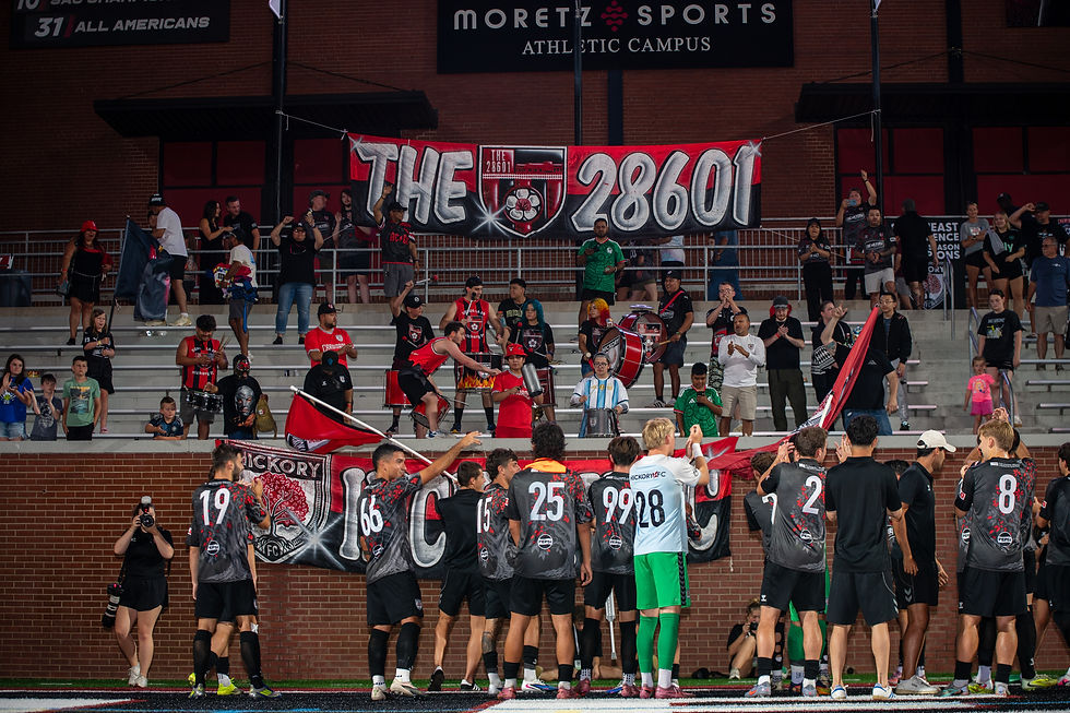 Hickory FC Defeat Tobacco Road 4-0