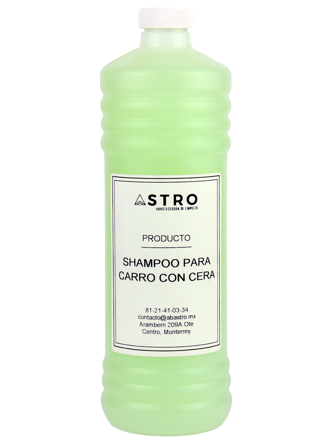 Shampoo para carro con cera