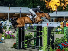 Una preciosa imagen del talento de Descartes SR y Kent Farrington