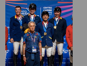 Duccio Bartalucci y su equipo de Colombia ganan el oro en los Centroeamericanos