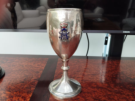 El trofeo más antiguo que tengo en mi casa: La Copa del Rey de 1.920 en Santander