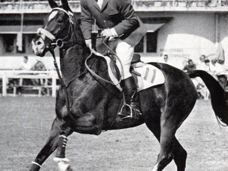 El gran año de Carlos Figueroa en Madrid CSIO 1.955