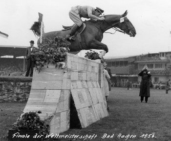 El único de la historia que ha ganado dos metales en Aachen: Raimondo D'Inzeo