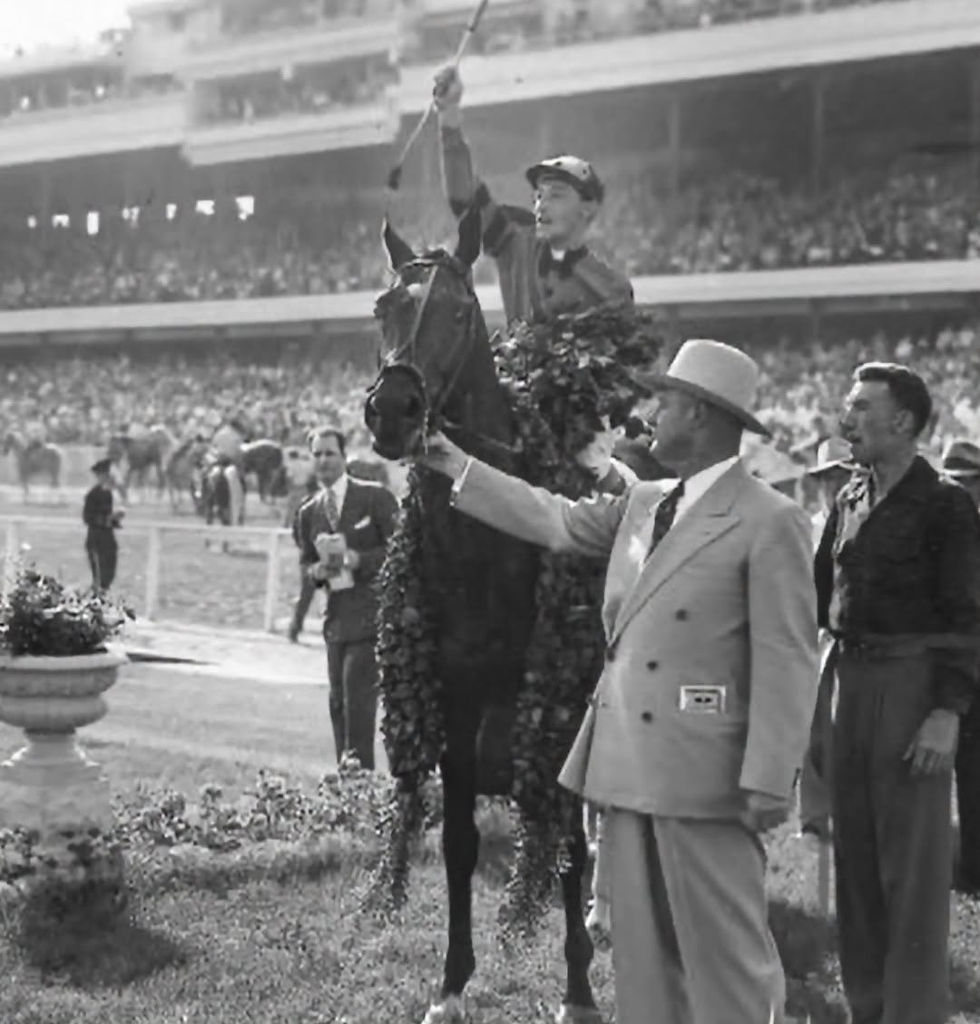 El primer caballo de la historia que ganó más de 1.000.000 de dólares: Citation