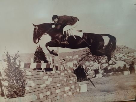 Una preciosa imagen de Francisco Goyoaga con Toscanella en Niza CSIO