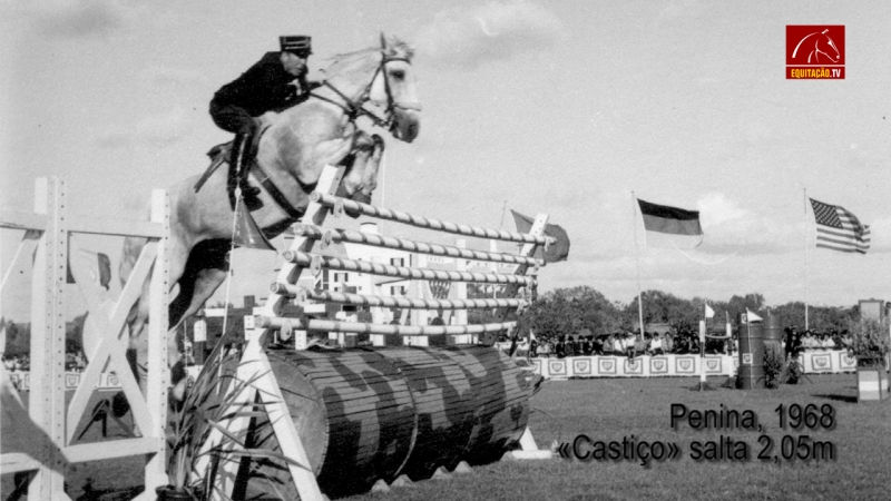 Antonio Pimenta Da Gama con Castiço en Penina 1.968