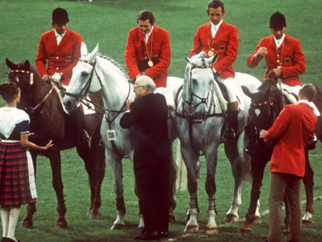 Equipo germano ganador del oro en Múnich 72