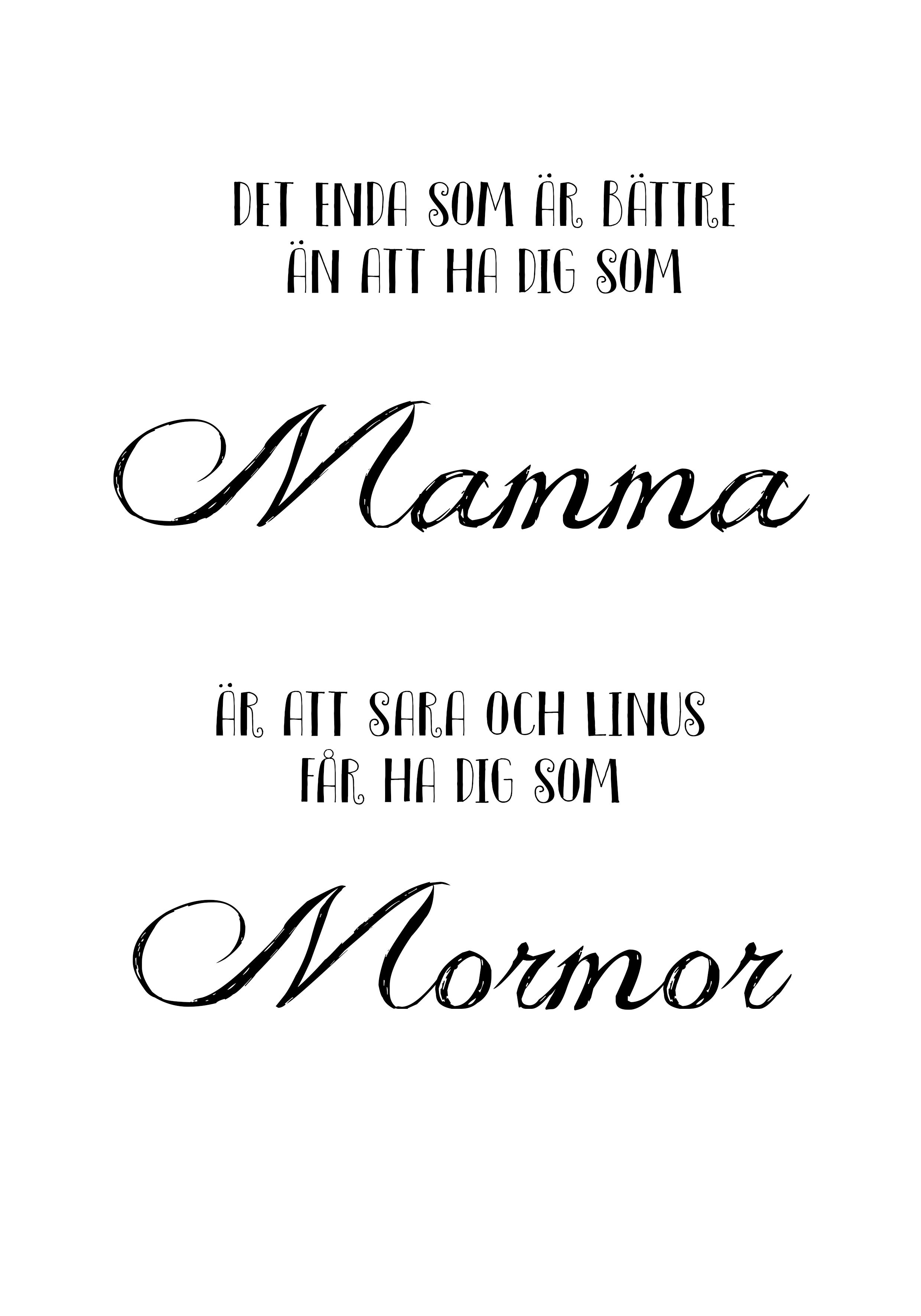 Mamma Mormor