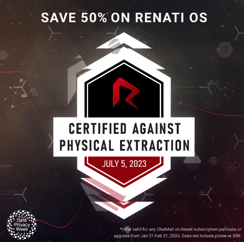 RENATI (OS) Operating System For Pixel Phone - Certify against physical Extraction - thatsit.io