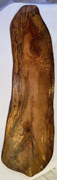 Custom live edge board designed for serving and display