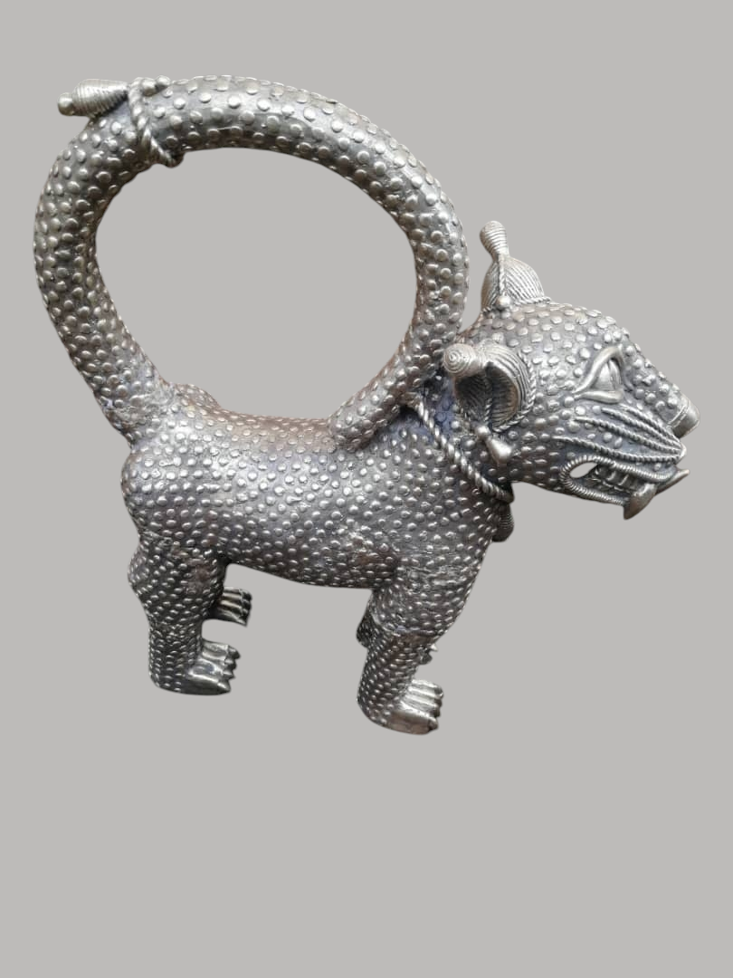 Miniature : Benin bronze ( leopard)