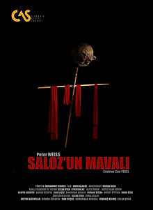 SALOZ'S BLUE POSTER