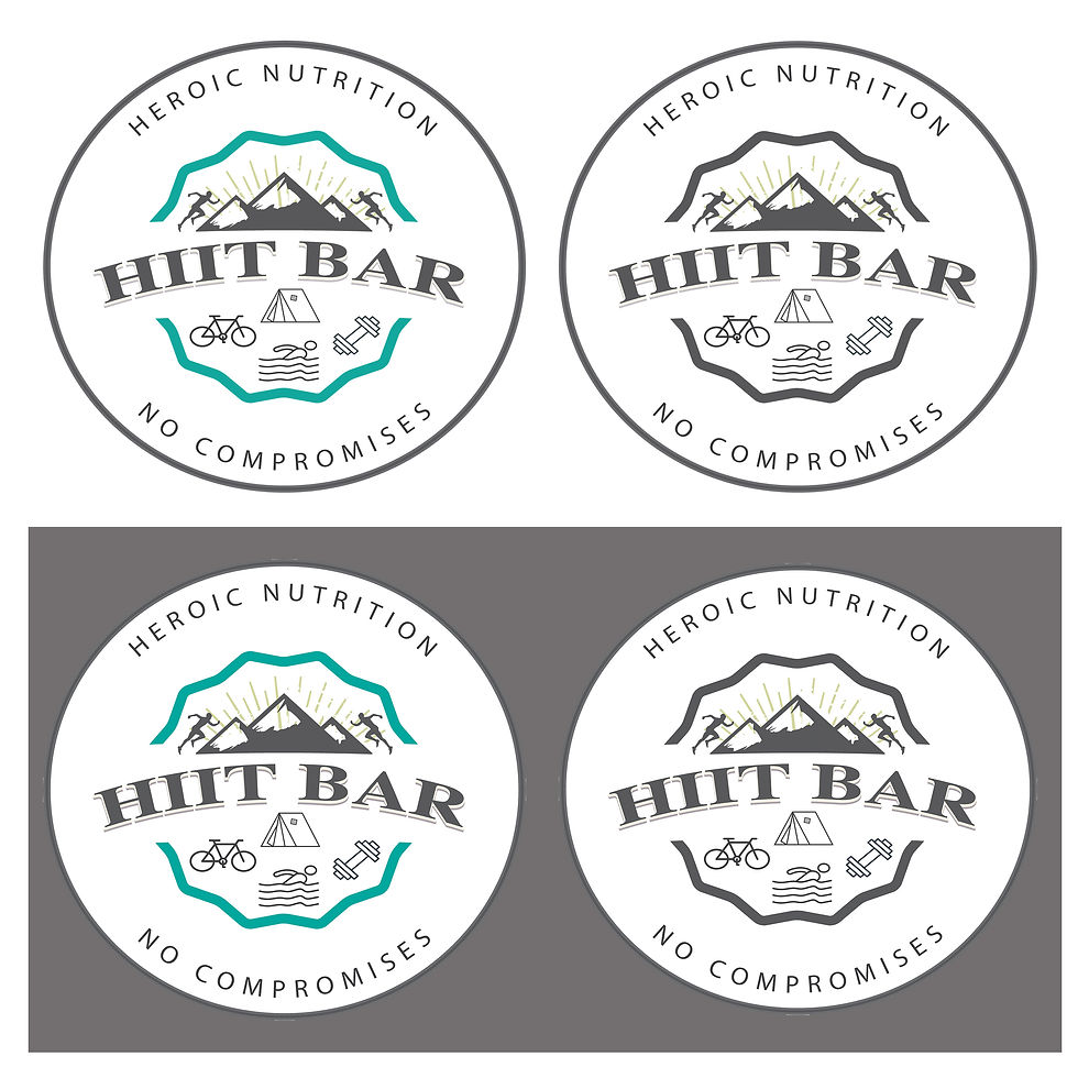 HIIT BAR Logo Designs