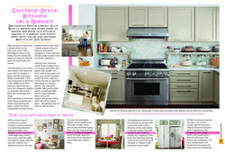 2 Page Magazine Spread
