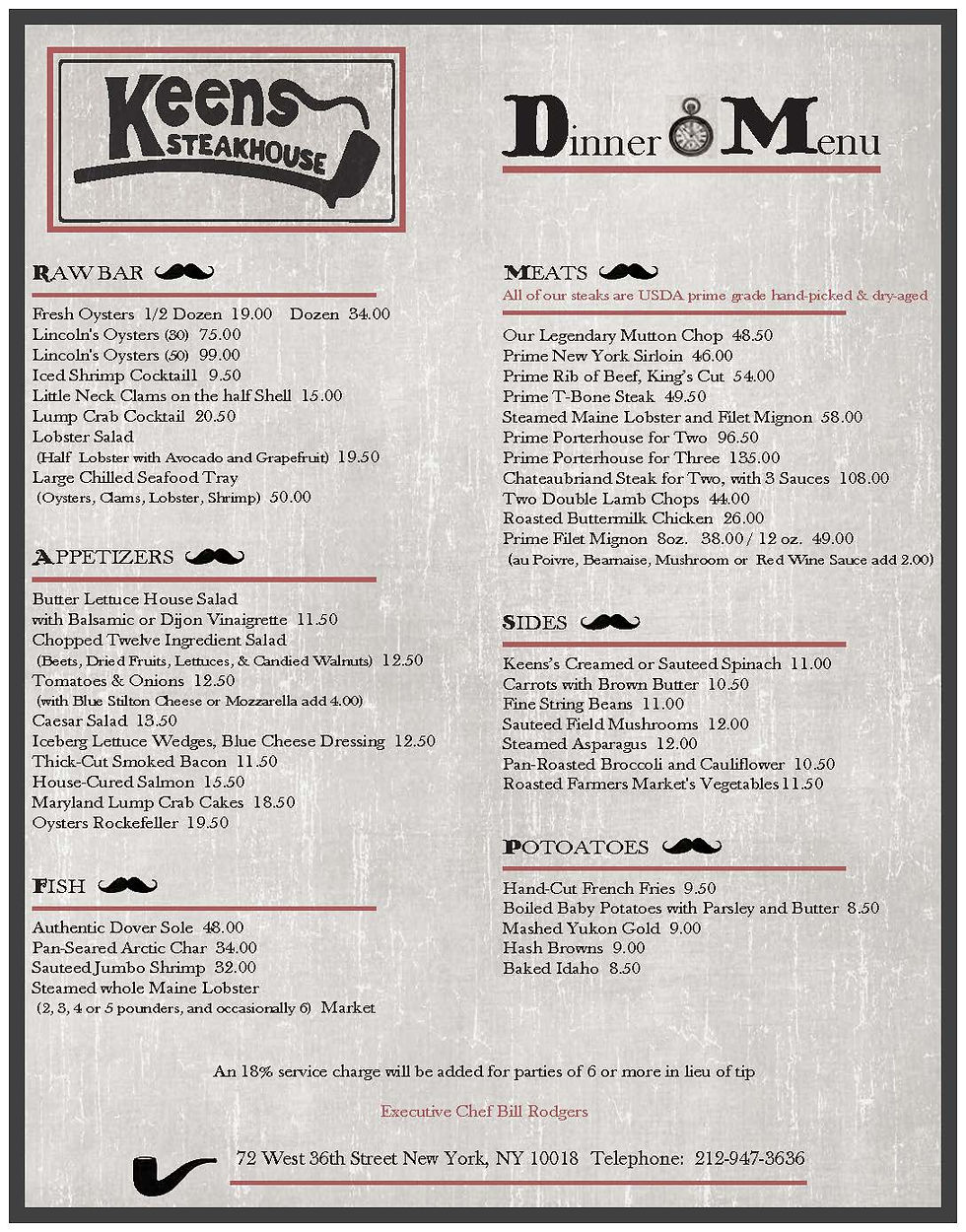 Menu Design